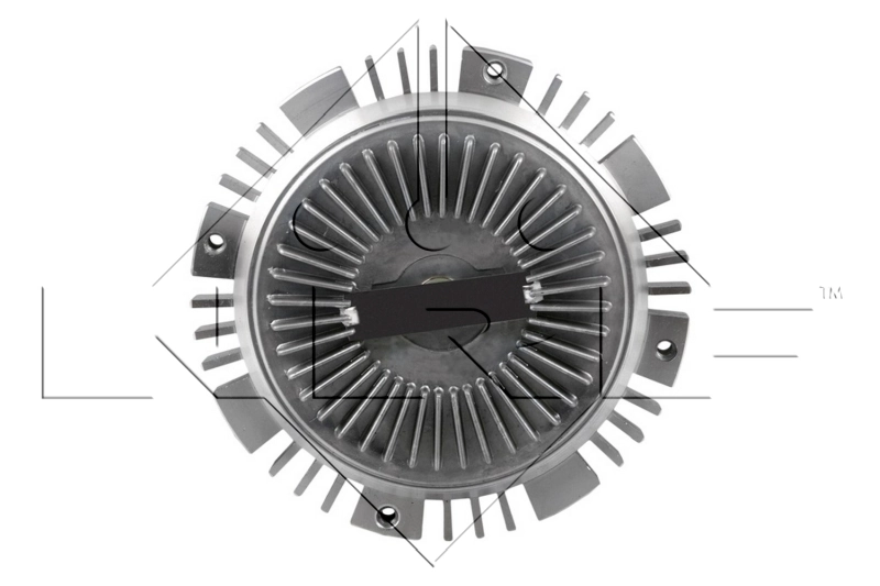 Clutch, radiator fan