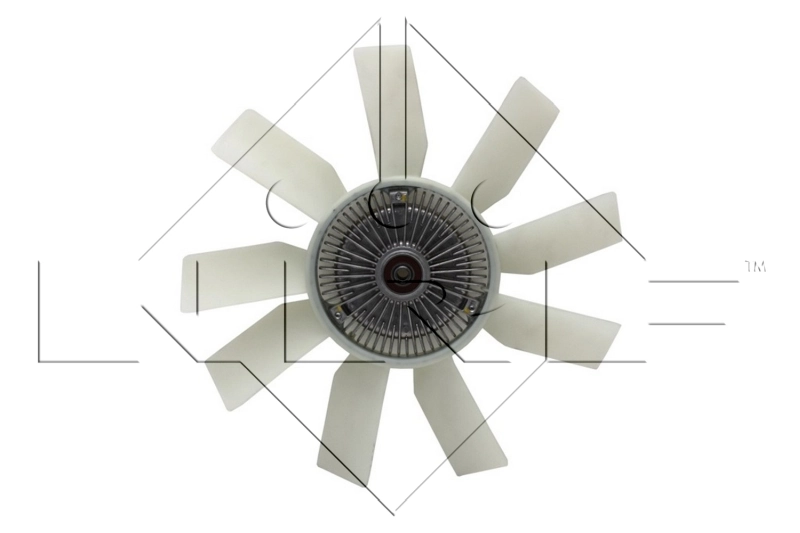 Clutch, radiator fan