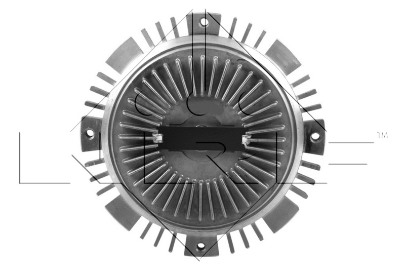 Clutch, radiator fan