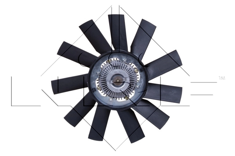 Clutch, radiator fan