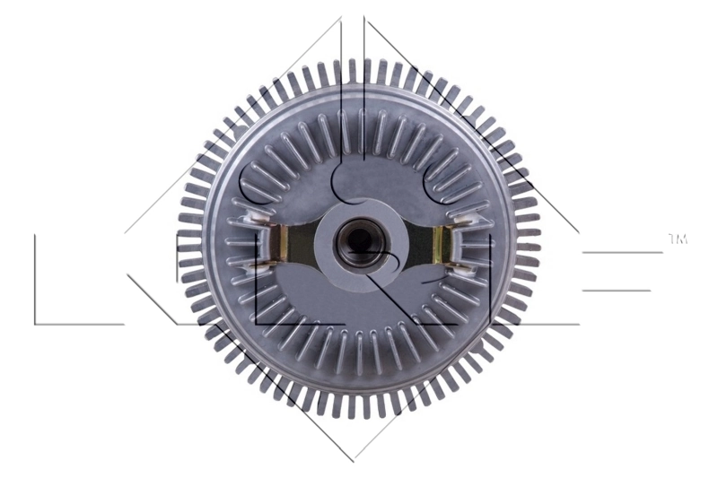 Clutch, radiator fan