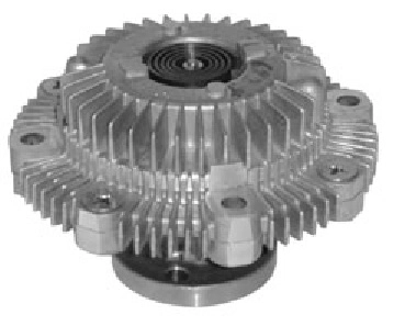 Clutch, radiator fan