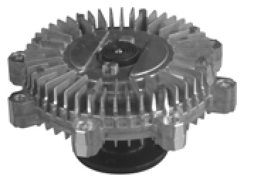 Clutch, radiator fan