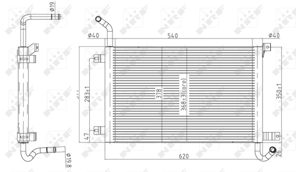 Radiator, engine cooling