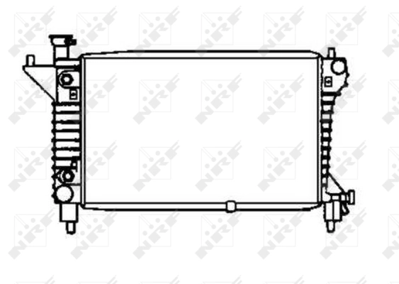 Radiator, engine cooling