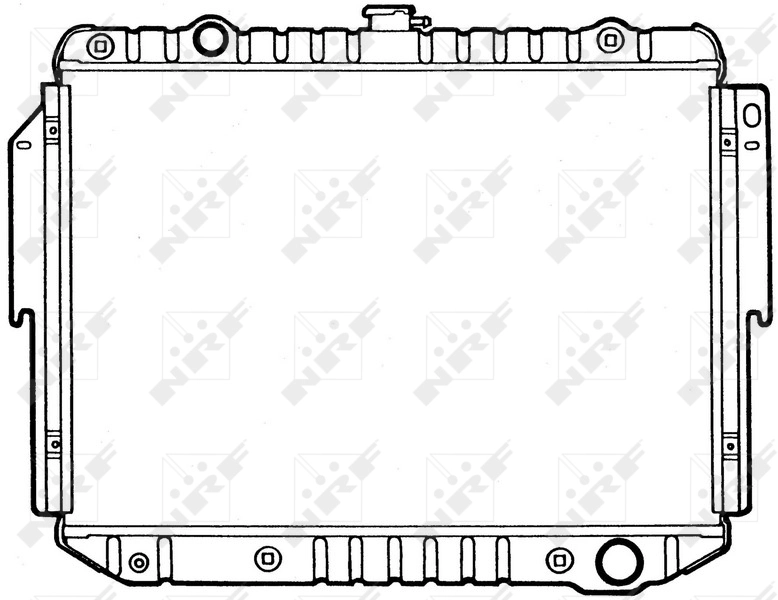 Radiator, engine cooling