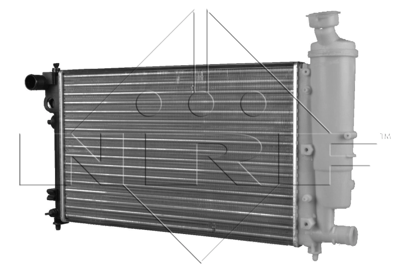 Radiator, engine cooling