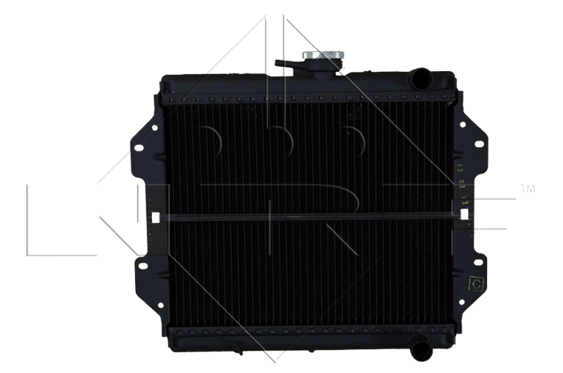 Radiator, engine cooling