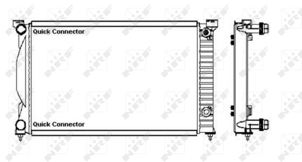 Radiator, engine cooling