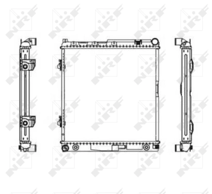 Radiator, engine cooling