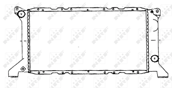 Radiator, engine cooling