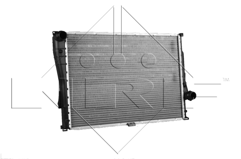 Radiator, engine cooling