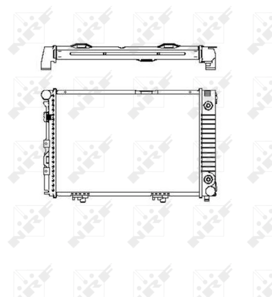 Radiator, engine cooling