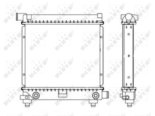 Radiator, engine cooling