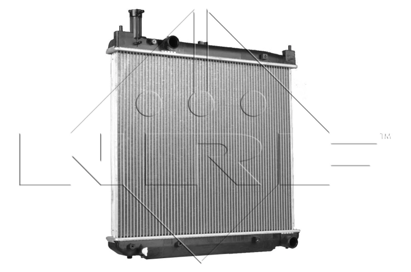 Radiator, engine cooling