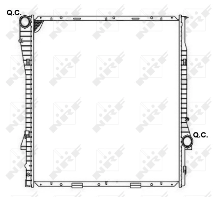 Radiator, engine cooling