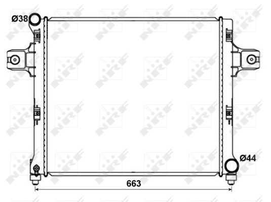 Radiator, engine cooling