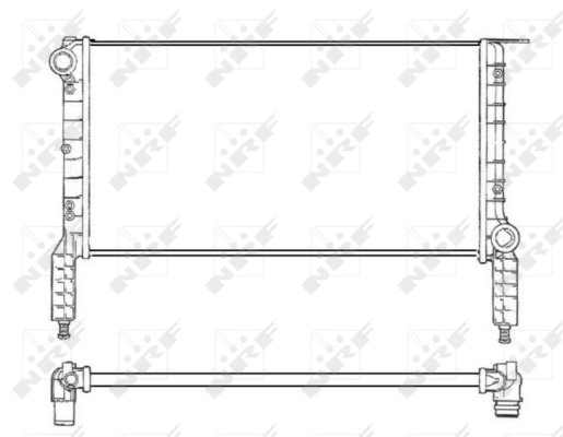 Radiator, engine cooling