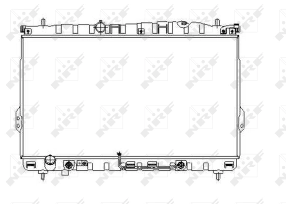 Radiator, engine cooling