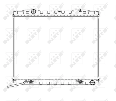Radiator, engine cooling
