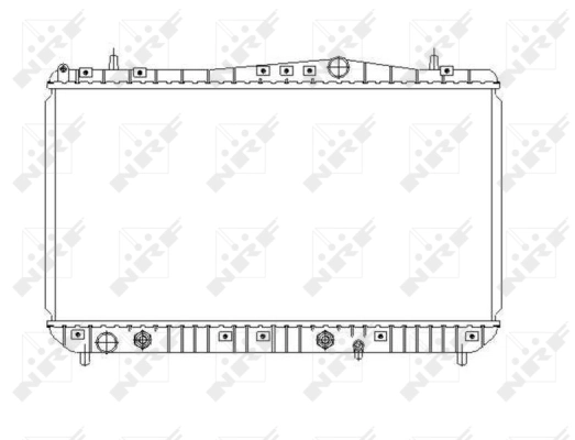 Radiator, engine cooling