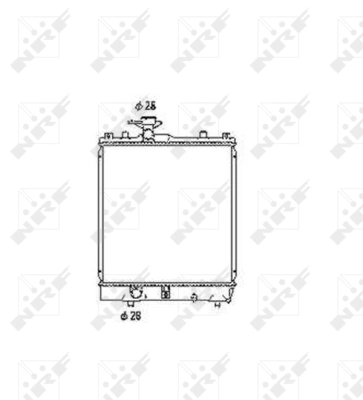 Radiator, engine cooling