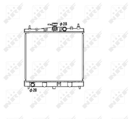 Radiator, engine cooling