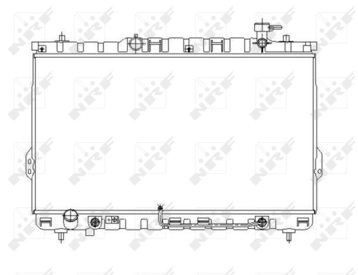 Radiator, engine cooling