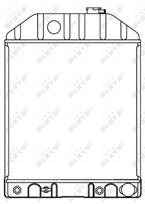 Radiator, engine cooling