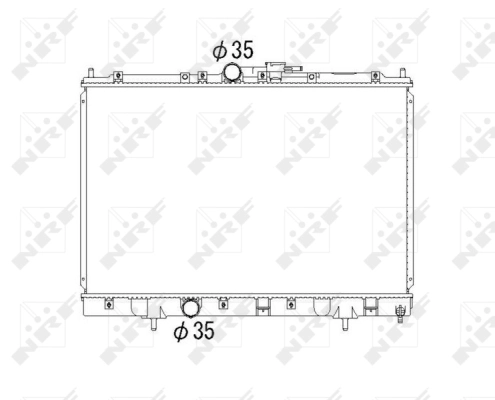 Radiator, engine cooling