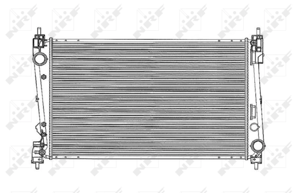 Radiator, engine cooling