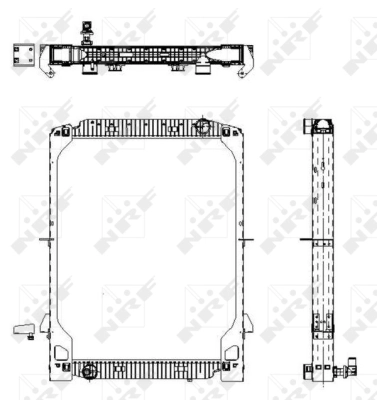 Radiator, engine cooling