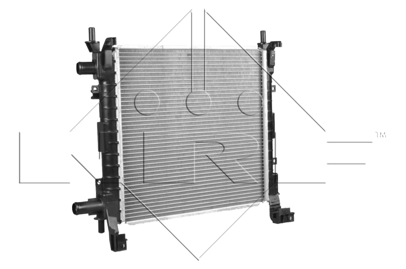 Radiator, engine cooling