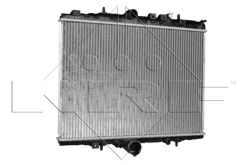 Radiator, engine cooling