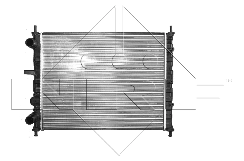 Radiator, engine cooling