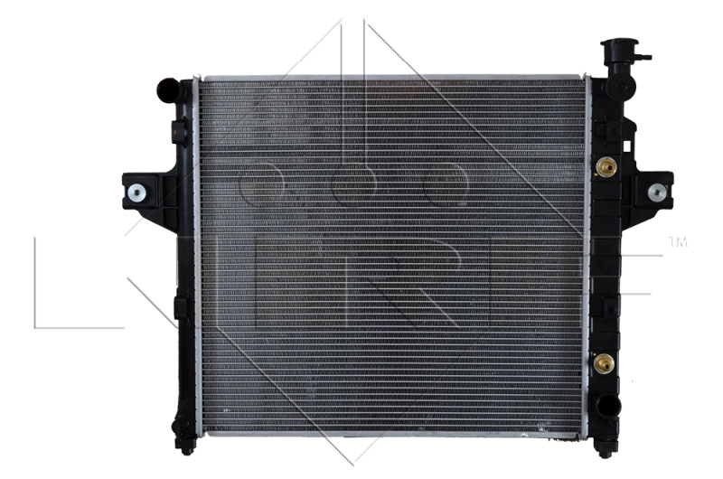 Radiator, engine cooling