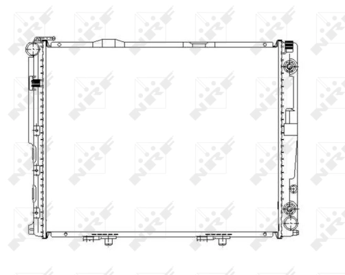 Radiator, engine cooling