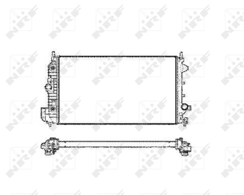 Radiator, engine cooling