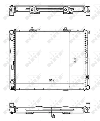 Radiator, engine cooling