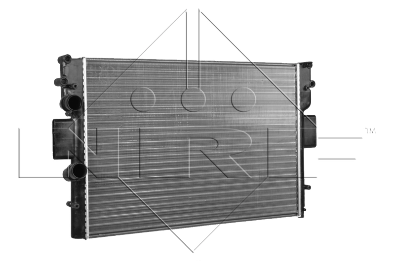 Radiator, engine cooling