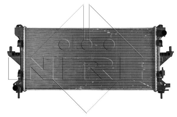 Radiator, engine cooling