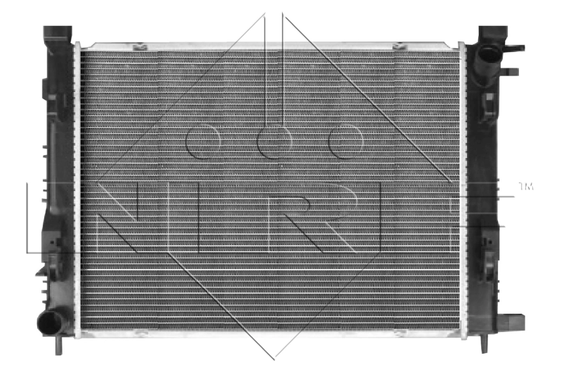Radiator, engine cooling