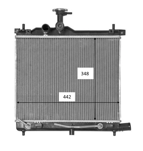 Radiator, engine cooling