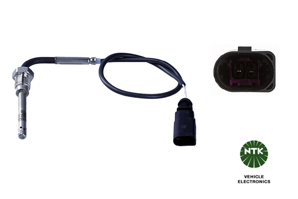Sensor, exhaust gas temperature