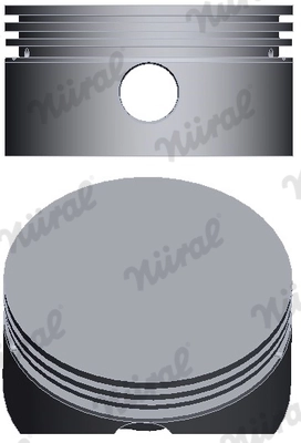 Piston, air compressor