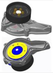 Water pump pulley 148 mm