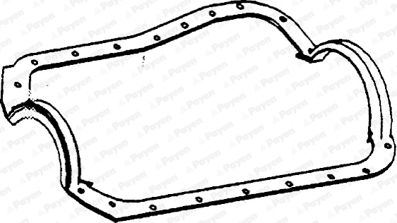 Gasket, oil sump