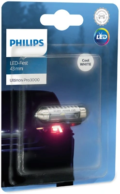Bulb, licence plate light