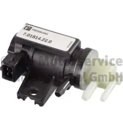 Pressure converter, turbocharger