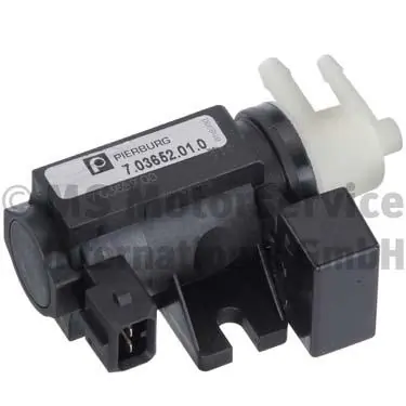 Pressure converter, turbocharger
